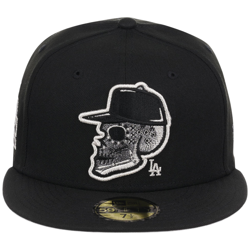 Los Angeles Dodgers MLB Friday Flux New Era 59FIFTY - Black/Black