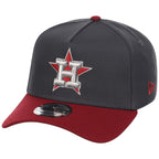 Houston Astros MLB Graphite x Cardinal FASHION CORE New Era 9FORTY A-Frame