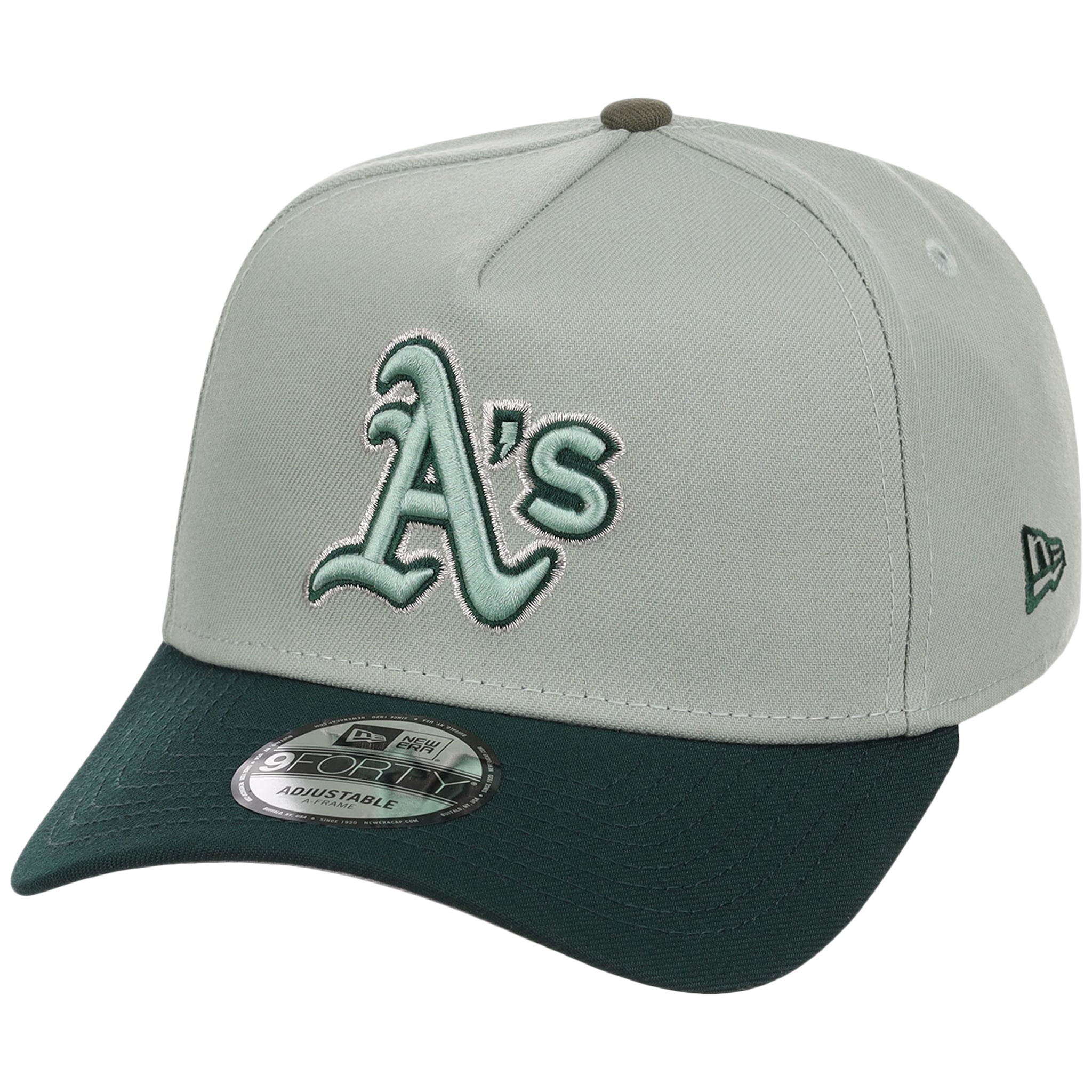 Oakland Athletics MLB Everest x Dark Green FASHION CORE New Era 9FORTY A-Frame