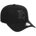 Kansas City Royals MLB Black x Pewter FASHION CORE New Era 9FORTY A-Frame