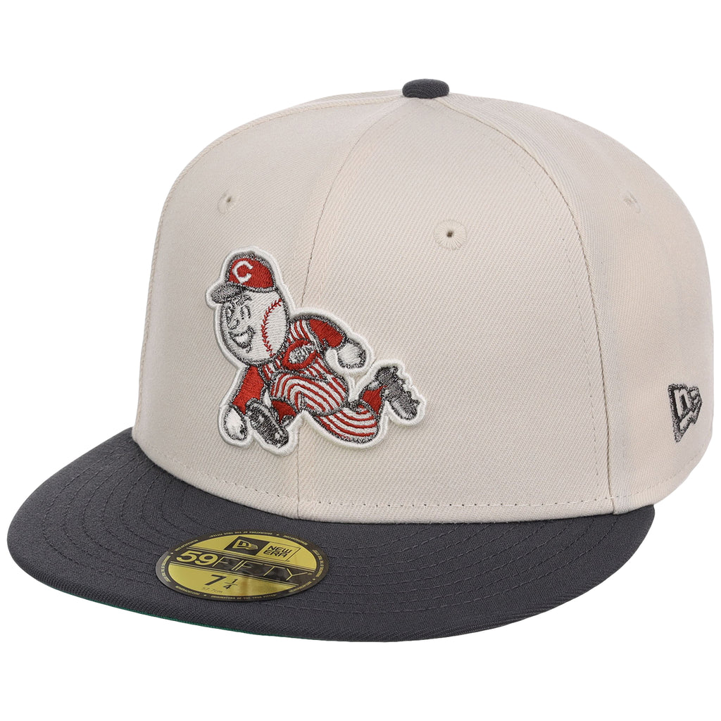 Cincinnati Reds MLB Cream x Graphite New Era 59FIFTY – 4