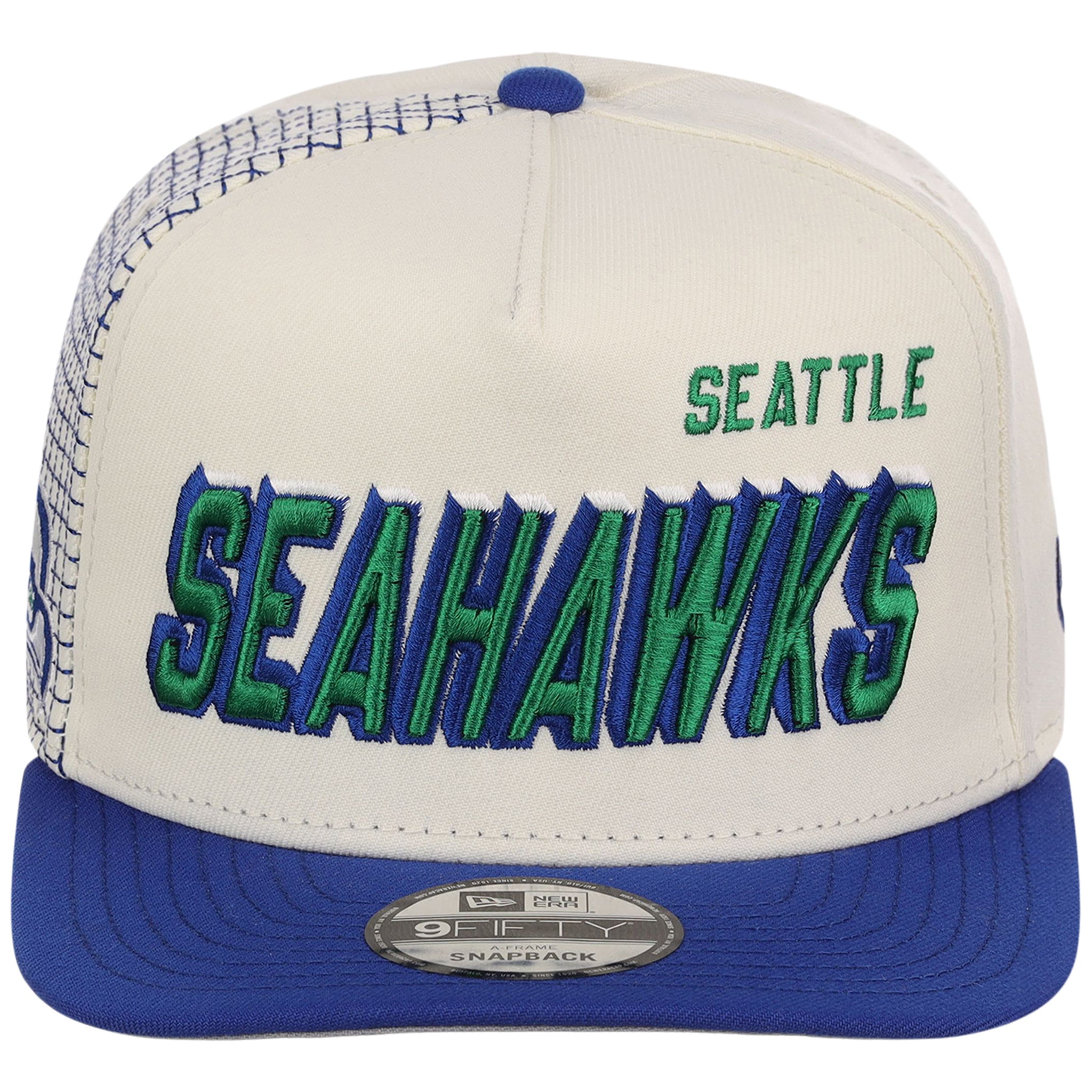 Seattle Seahawks NFL Gridlock New Era 9FIFTY A-Frame