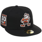 Cleveland Browns NFL Black Dome New Era 59FIFTY
