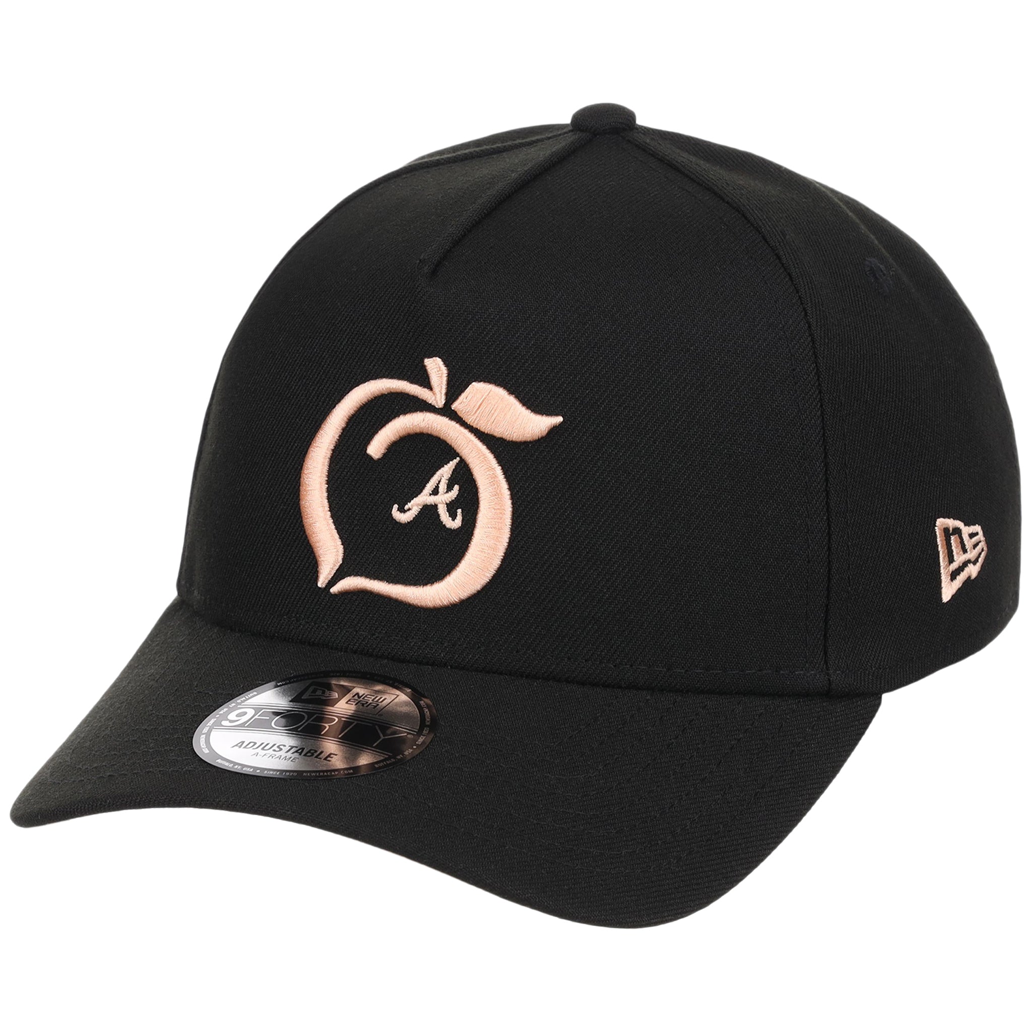 Atlanta Braves Peach Atlanta Crown the City New Era 9FORTY