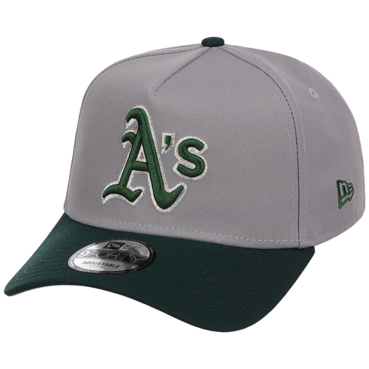 Oakland Athletics MLB Gray OTC FASHION CORE New Era 9FORTY A-Frame