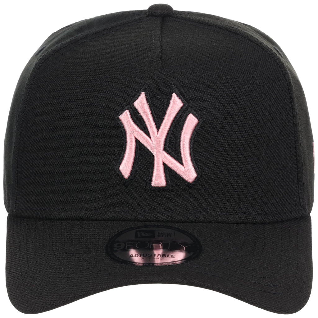 New York Yankees MLB Black x Pink FASHION CORE New Era 9FORTY A-Frame