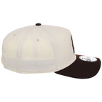 Anaheim Angels MLB Chrome x Burnt Wood FASHION CORE New Era 9FORTY A-Frame