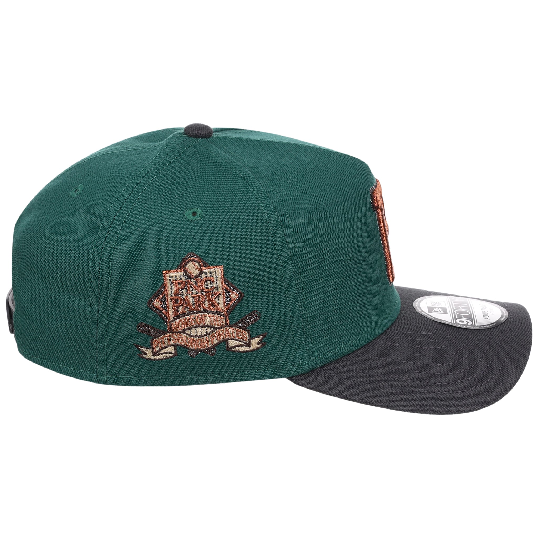 Pittsburgh Pirates MLB Emerald Graphite New Era 9FORTY