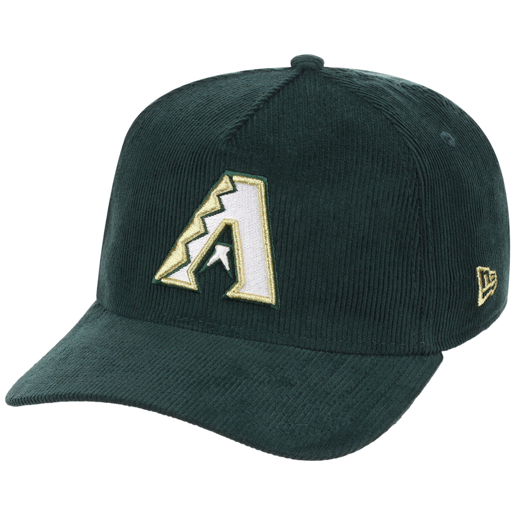 Arizona Diamondbacks MLB Dark Green Cord FASHION CORE New Era 9FORTY A-Frame