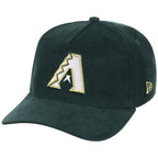 Arizona Diamondbacks MLB Dark Green Cord FASHION CORE New Era 9FORTY A-Frame