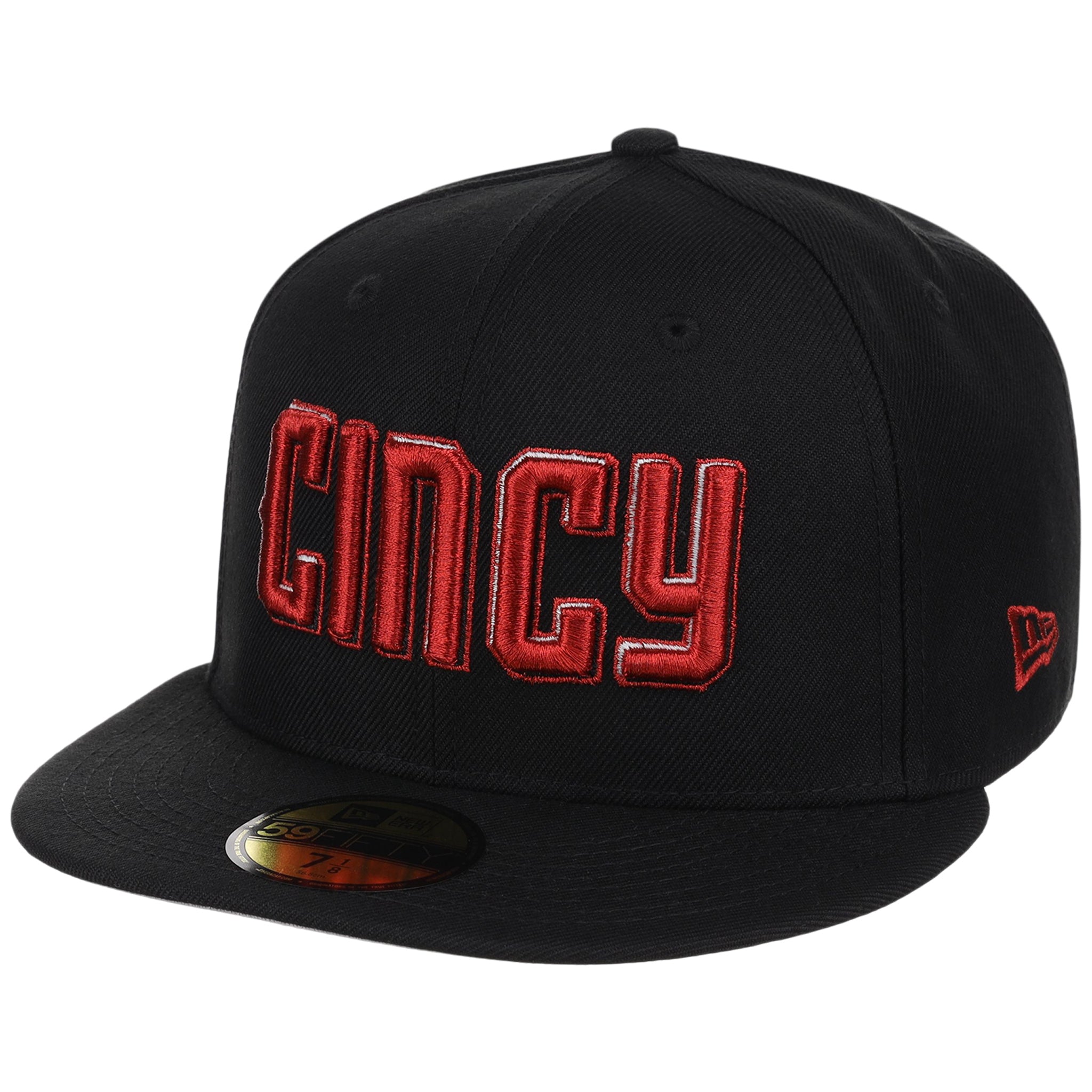 Cincinnati Reds MLB City Connect - Black Metallics New Era 59FIFTY