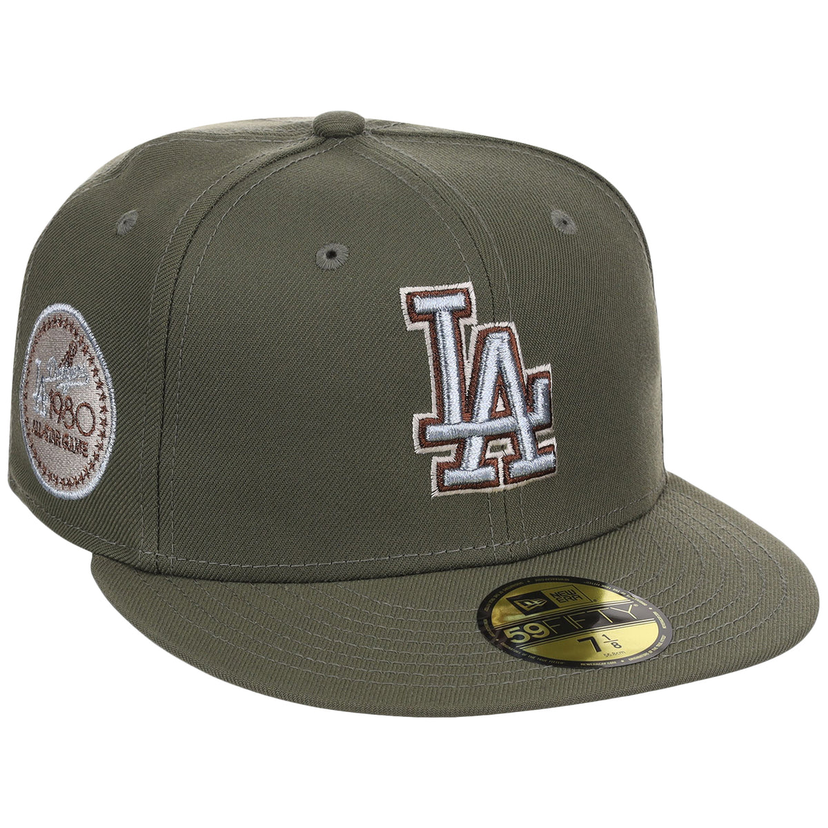 Los Angeles Dodgers MLB Olive Alloy New Era 59FIFTY