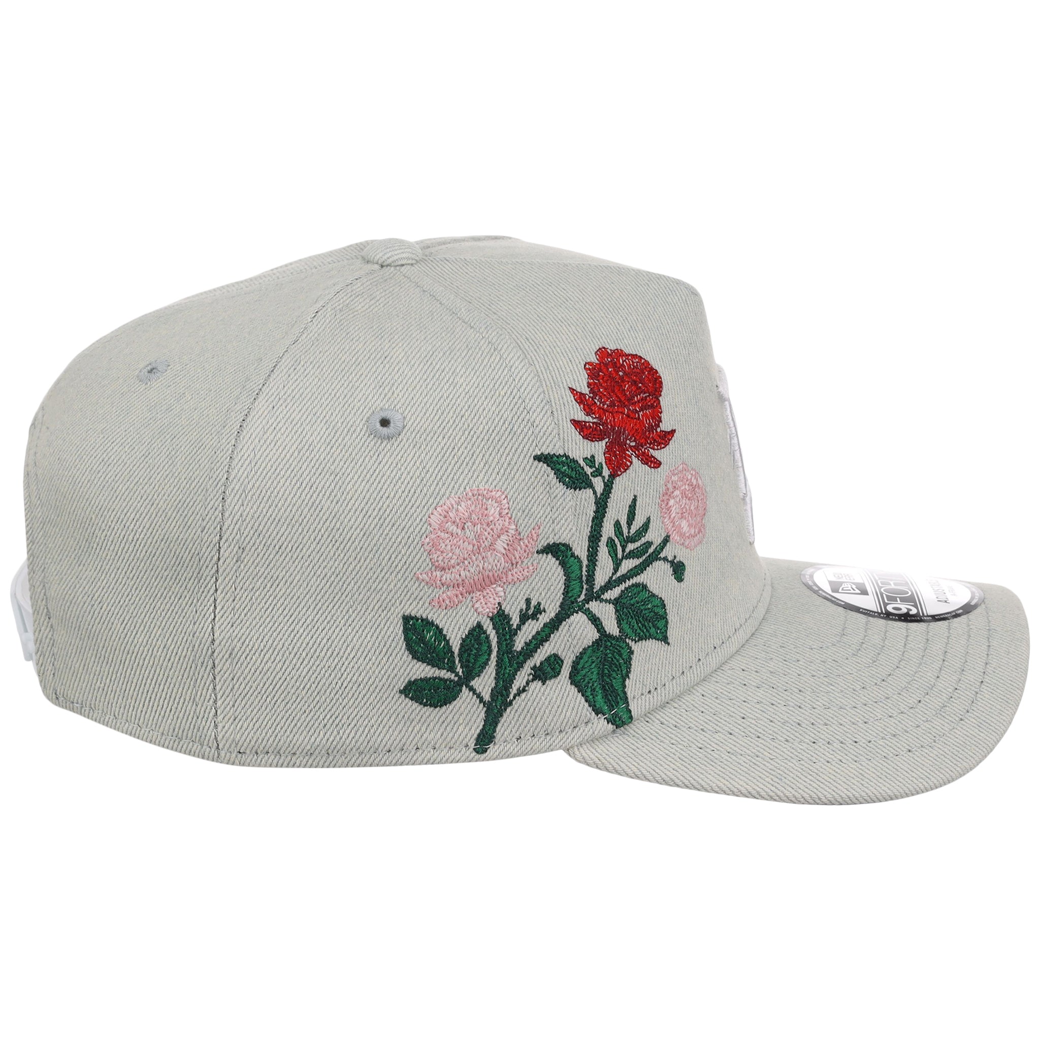Detroit Tigers MLB Denim Flower New Era 9FORTY