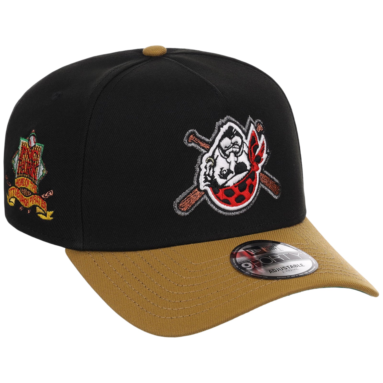 Pittsburgh Pirates MLB Flipmode 2.0 New Era 9FORTY A-Frame (Black
