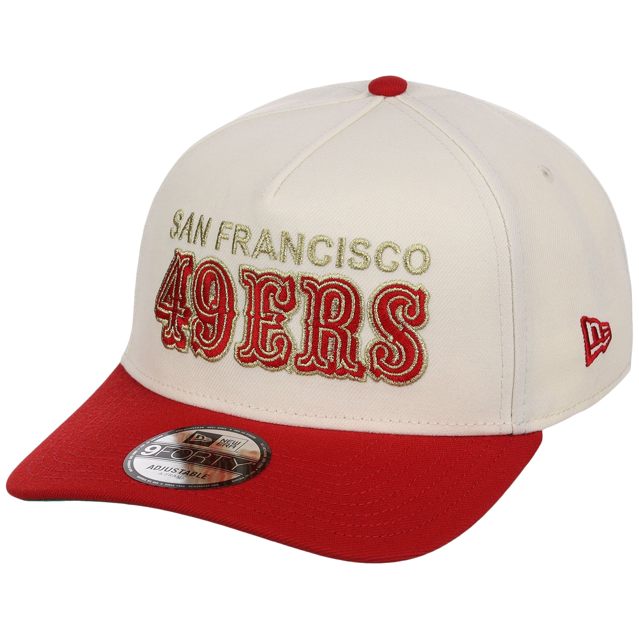 San Francisco 49Ers NFL Chrome OTC New Era 9FORTY A-Frame