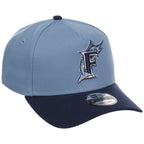 Miami Marlins MLB Faded Blue x Navy FASHION CORE New Era 9FORTY A-Frame