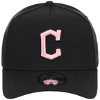 Cleveland Guardians MLB Black x Pink FASHION CORE New Era 9FORTY A-Frame