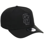 San Diego Padres MLB Black x Pewter FASHION CORE New Era 9FORTY A-Frame