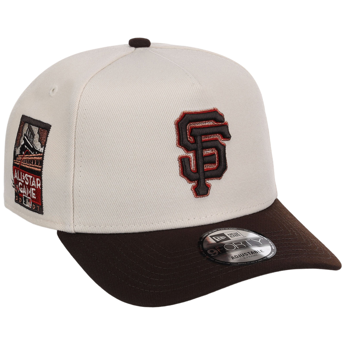 San Francisco Giants MLB Burnished Clay New Era 9FORTY A-Frame
