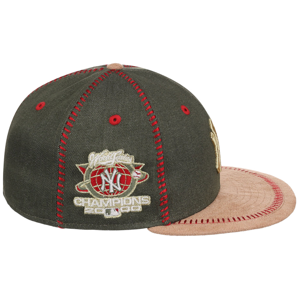 New York Yankees Michael Rainey Jr. x New York Yankees “With Love” New Era Collection - Olive New Era 59FIFTY
