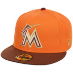 Miami Marlins MLB Golden Harvest New Era 59FIFTY
