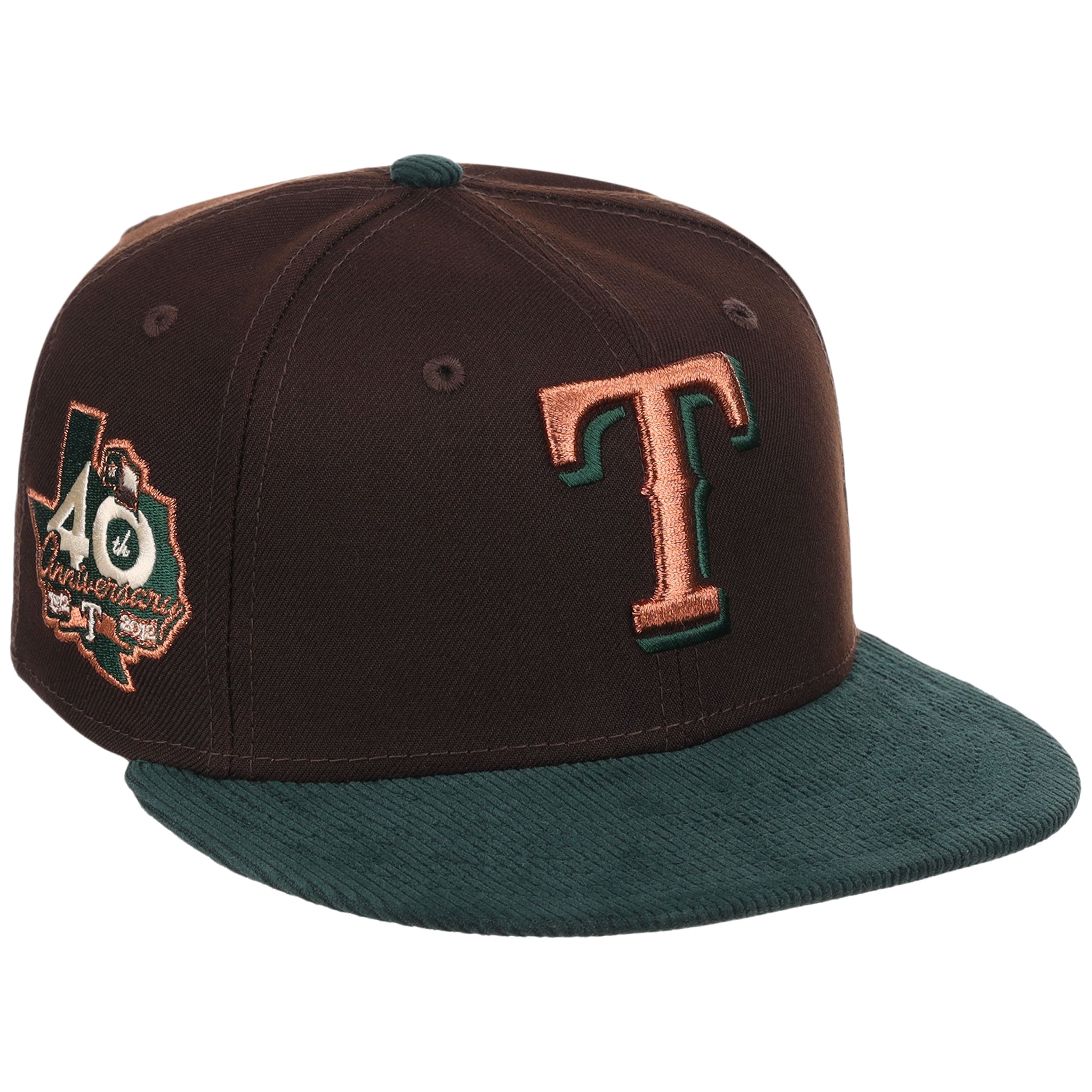 Texas Rangers MLB Forest Ember New Era 59FIFTY