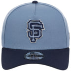 San Francisco Giants MLB Faded Blue x Navy FASHION CORE New Era 9FORTY A-Frame