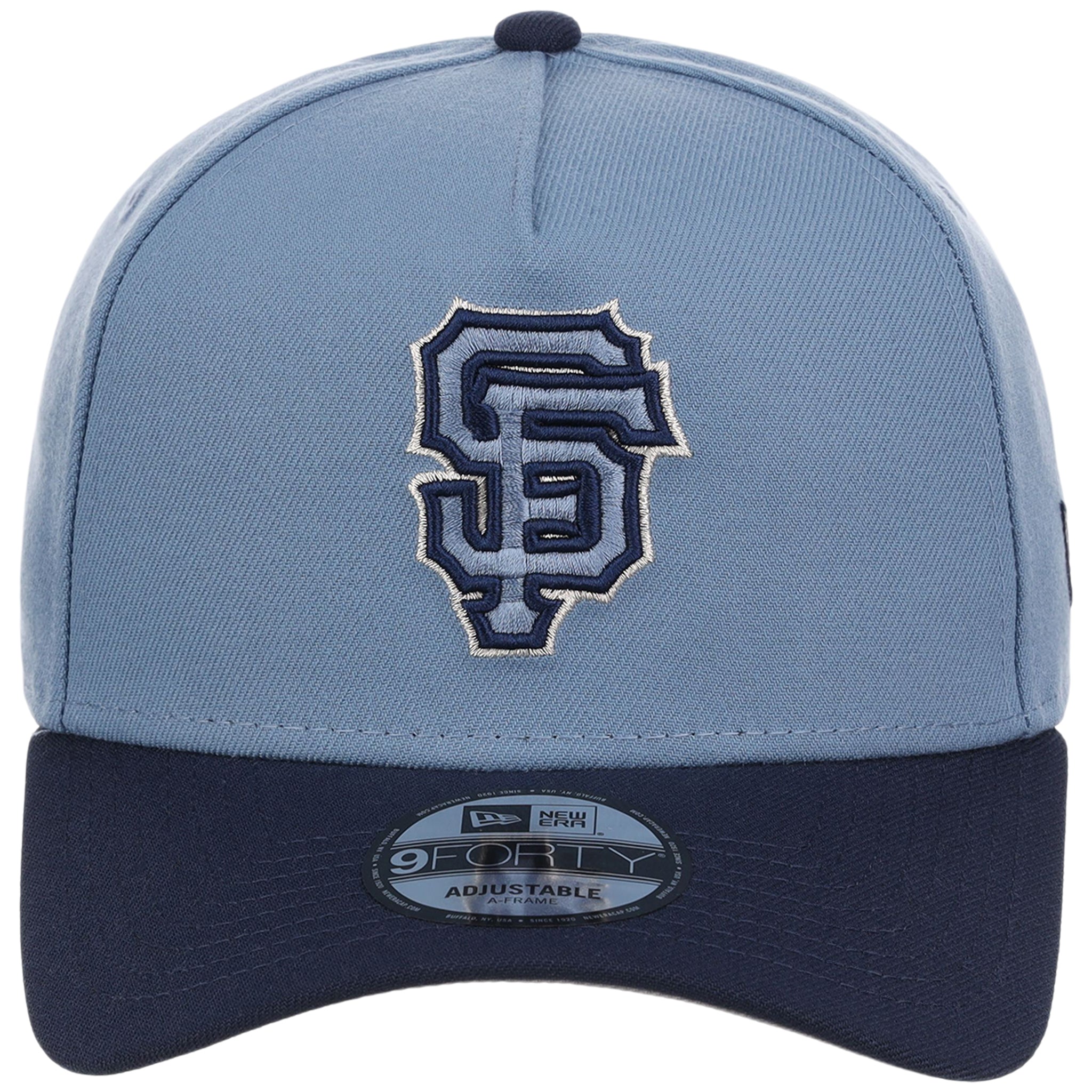 San Francisco Giants MLB Faded Blue x Navy FASHION CORE New Era 9FORTY A-Frame
