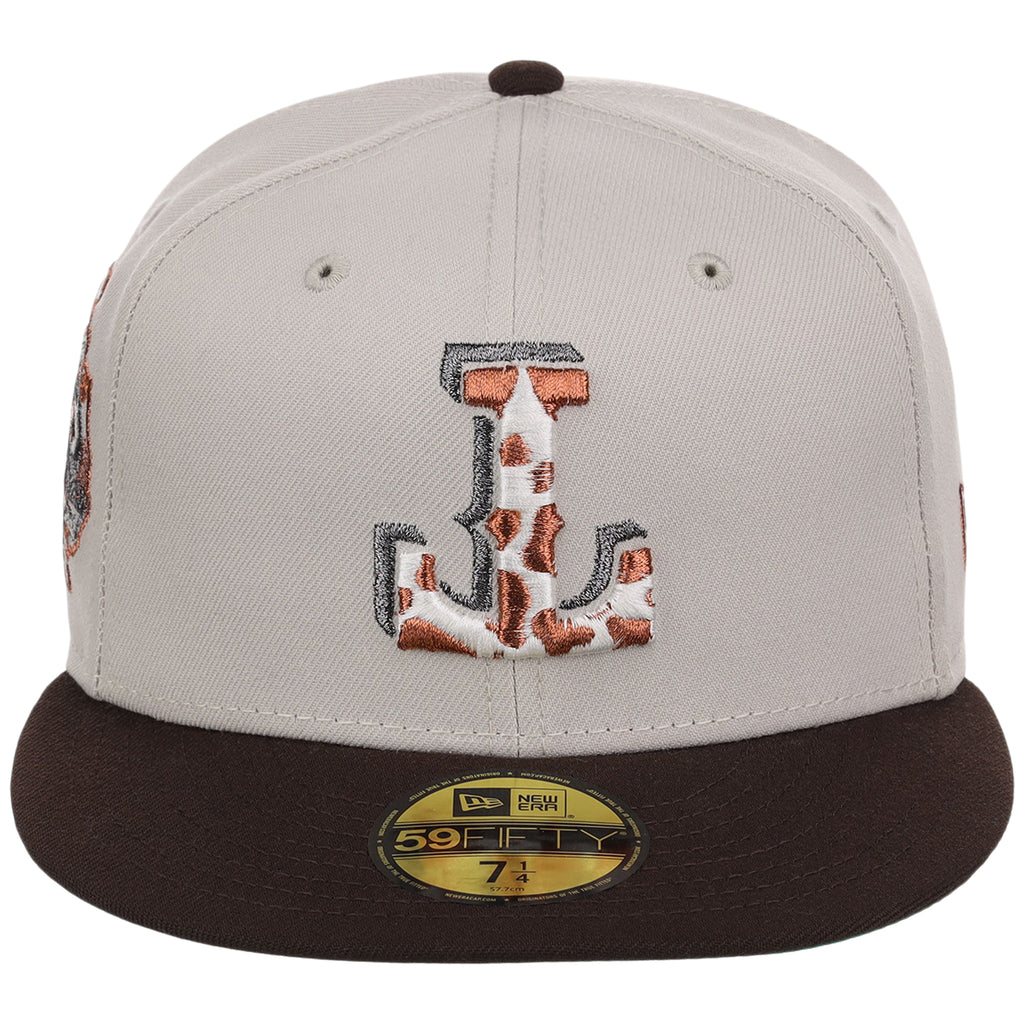 Texas Rangers Lone Star Livestock New Era 59FIFTY (Stone/Dark Brown)