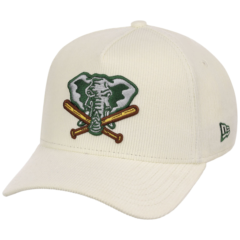 Oakland Athletics MLB Chrome Cord FASHION CORE New Era 9FORTY A-Frame