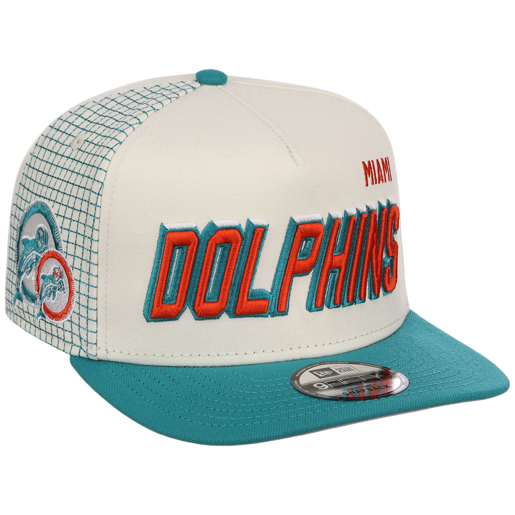 Miami Dolphins NFL Gridlock New Era 9FIFTY A-Frame
