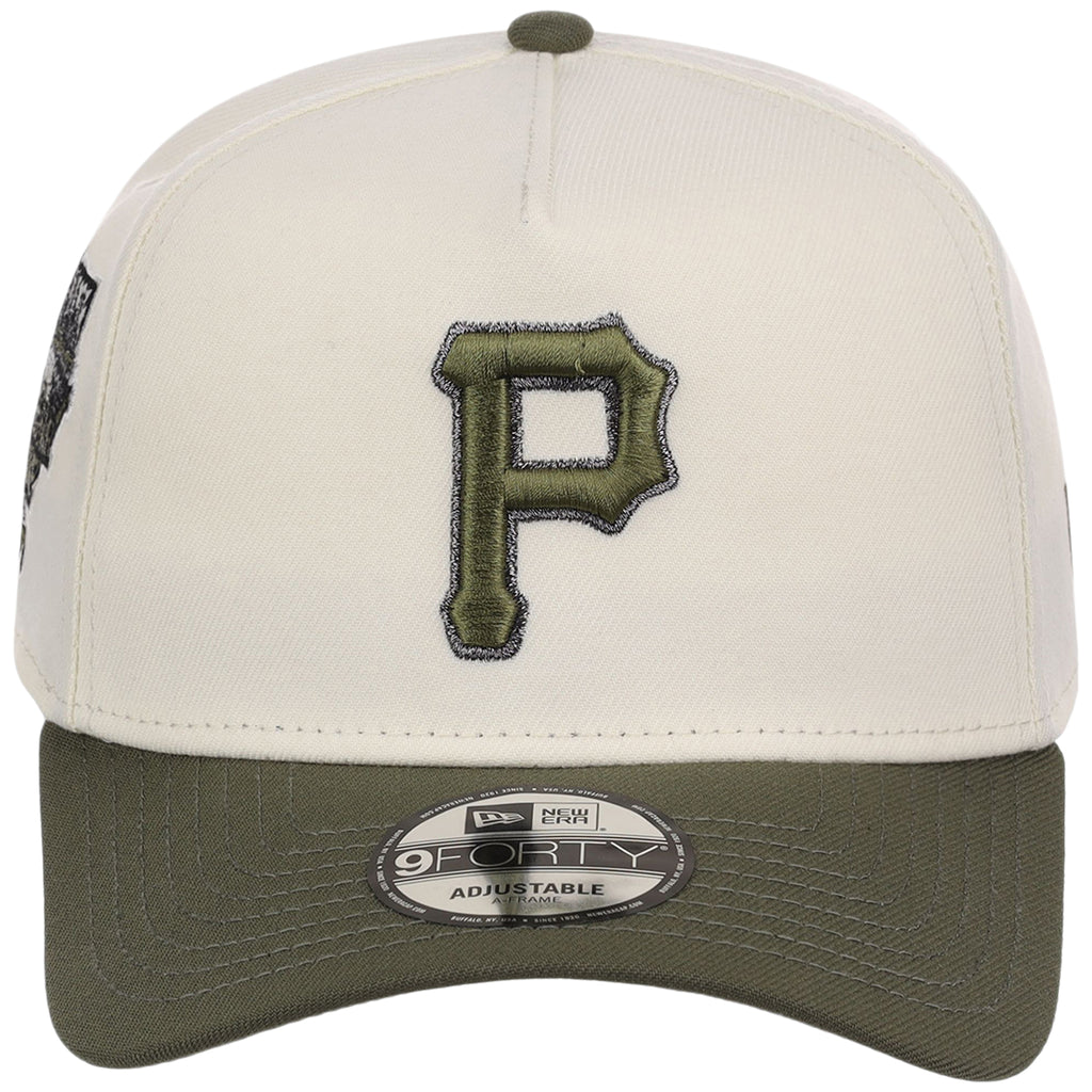 Pittsburgh Pirates MLB Chrome Olive New Era 9FORTY