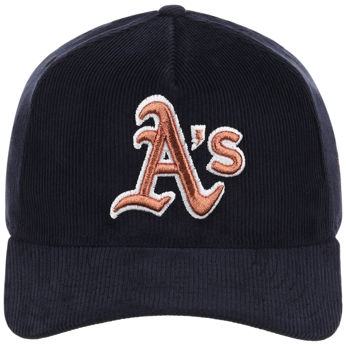 Oakland Athletics MLB Navy Cord FASHION CORE New Era 9FORTY A-Frame