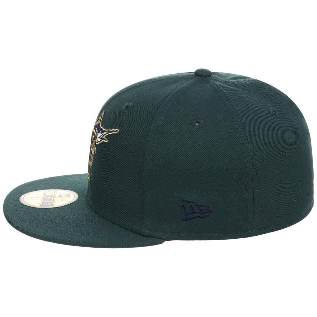 Florida Marlins MLB Navy Greens New Era 59FIFTY – 6