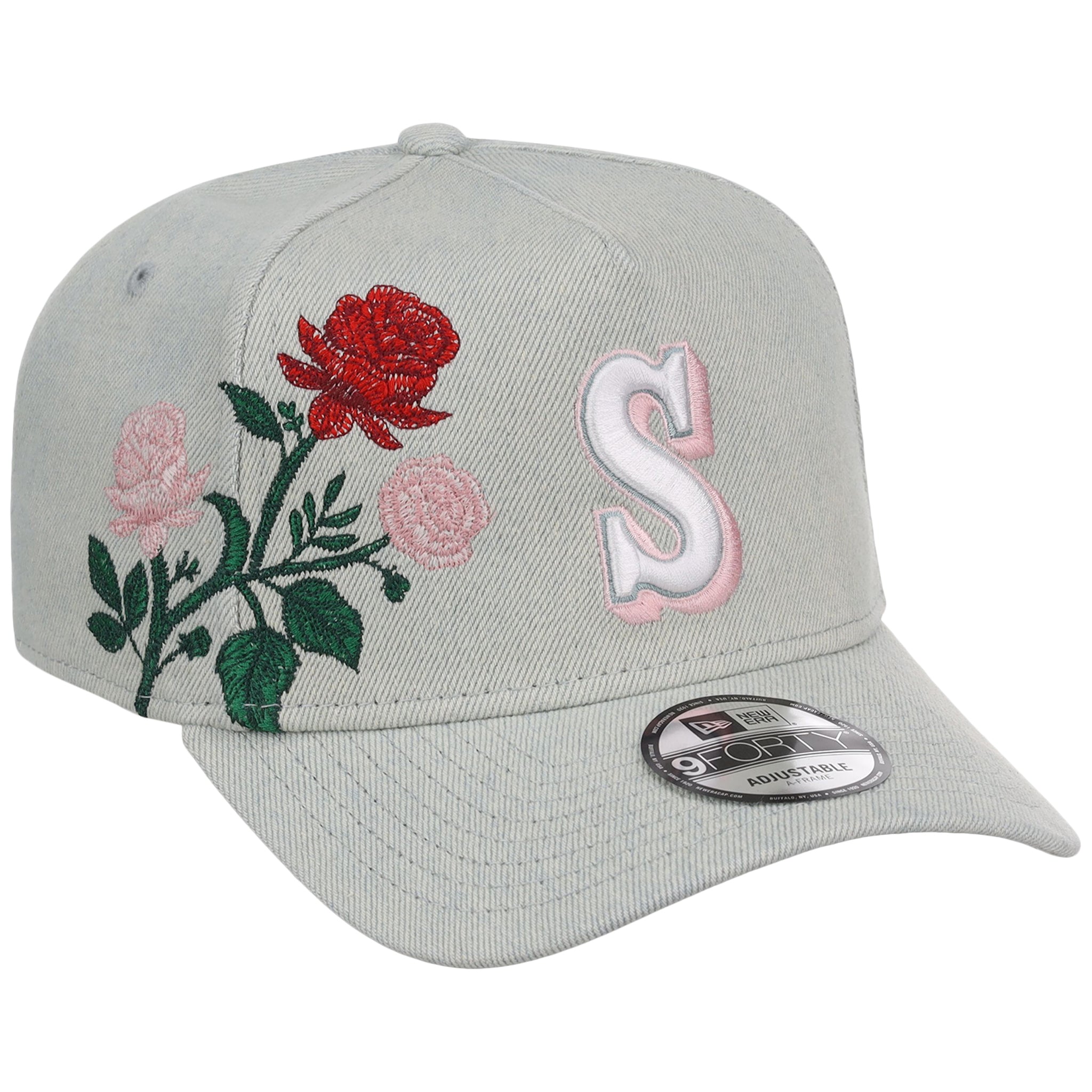 Seattle Mariners MLB Denim Flower New Era 9FORTY
