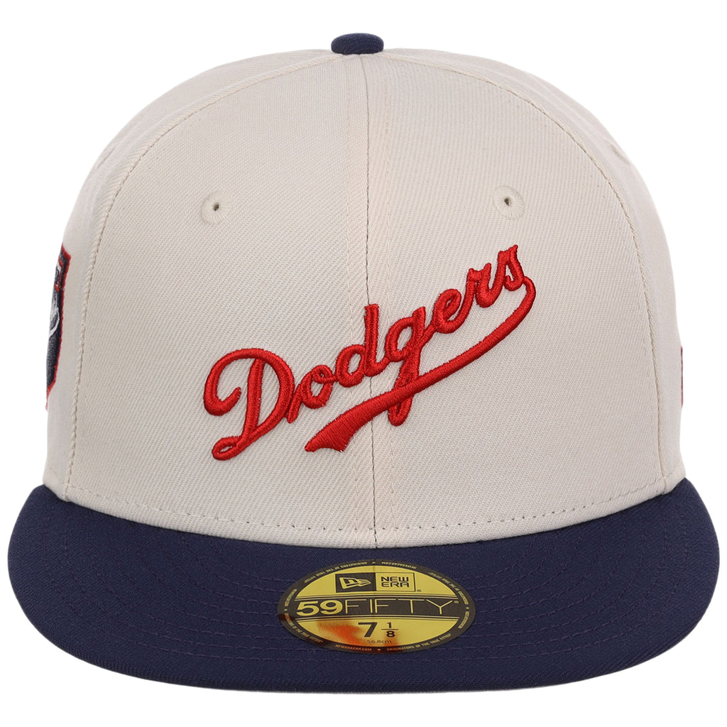 Los Angeles Dodgers Script (Cream/Navy) Lids HD LA Pack