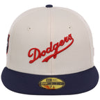 Los Angeles Dodgers Script (Cream/Navy) Lids HD LA Pack
