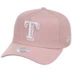 Texas Rangers Women's New Era 9FORTY Pink A-Frame