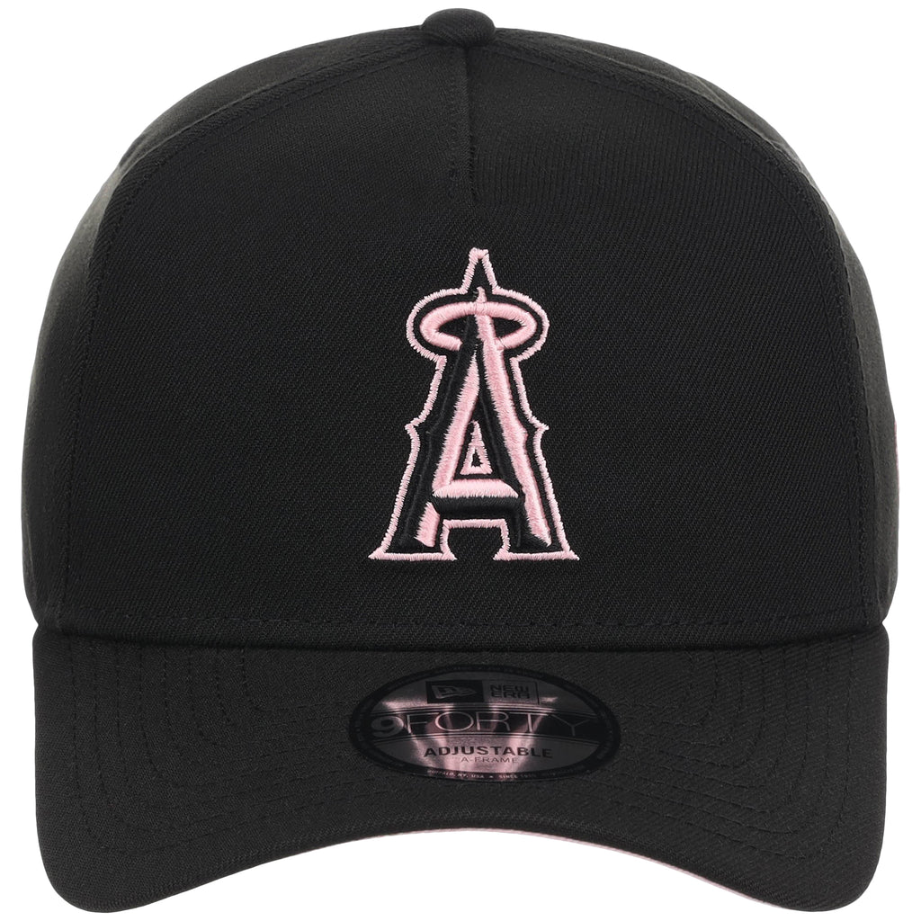 Anaheim Angels MLB Black x Pink FASHION CORE New Era 9FORTY A-Frame
