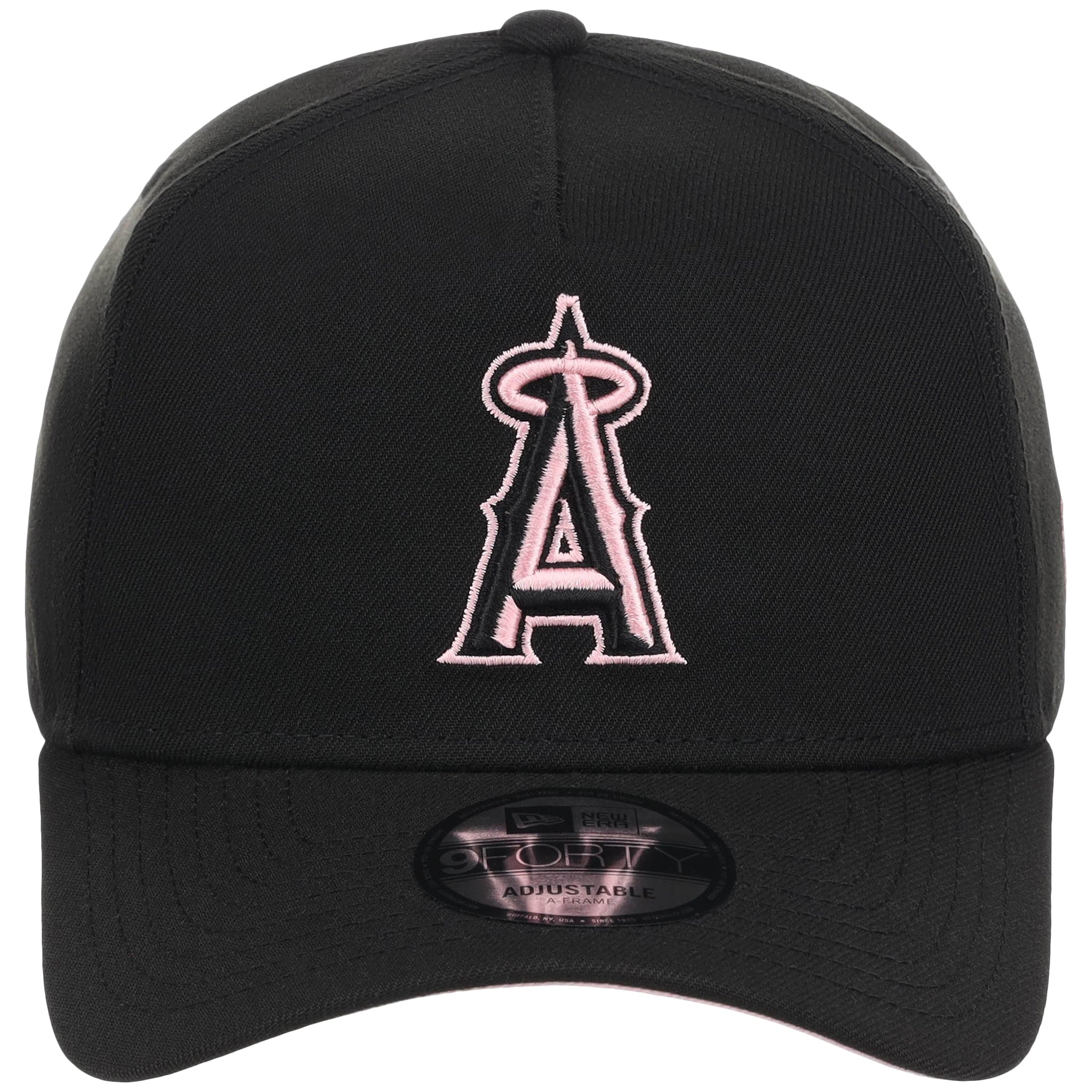 Anaheim Angels MLB Black x Pink FASHION CORE New Era 9FORTY A-Frame