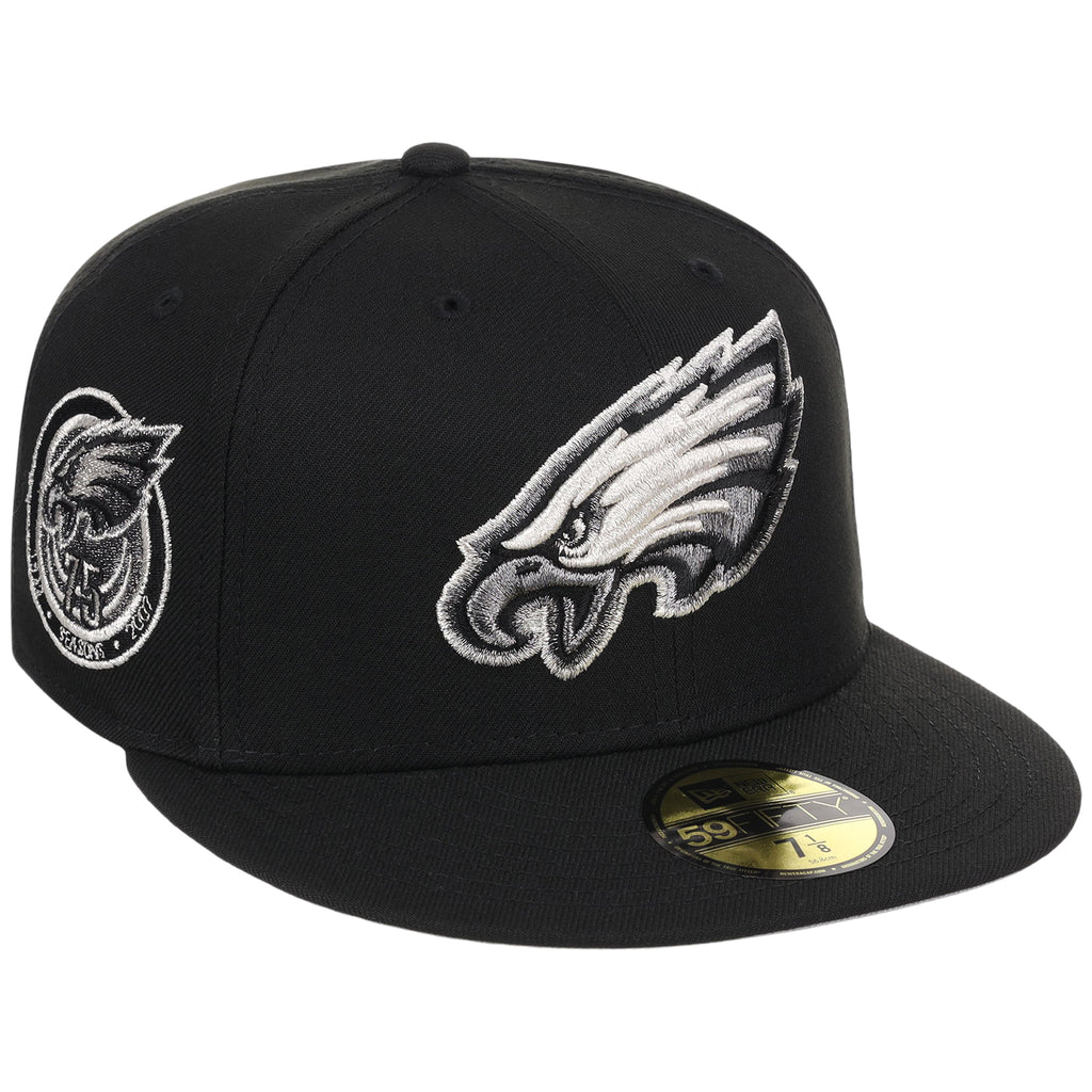 Philadelphia Eagles NFL Liquid Titanium New Era 59FIFTY