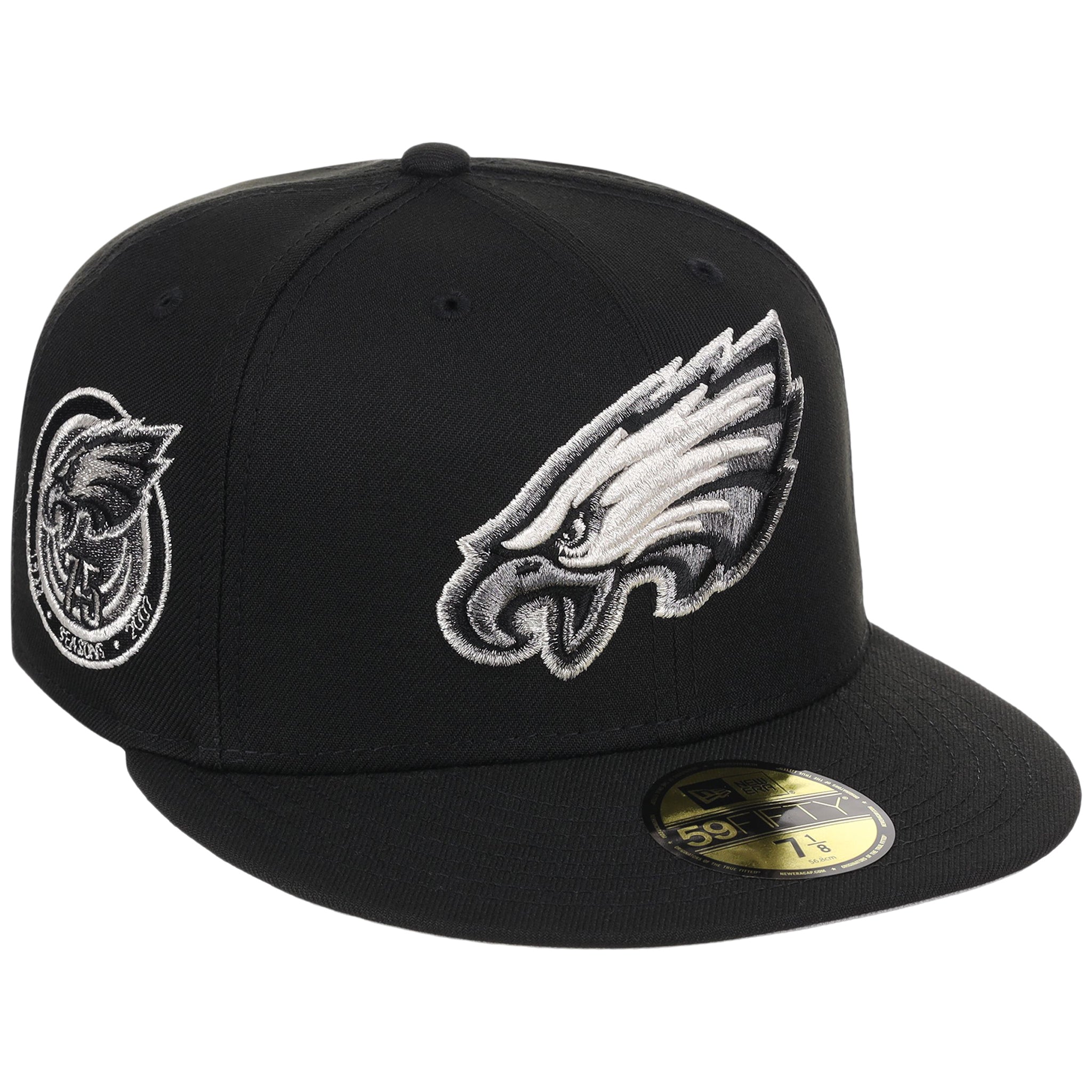Philadelphia Eagles NFL Liquid Titanium New Era 59FIFTY