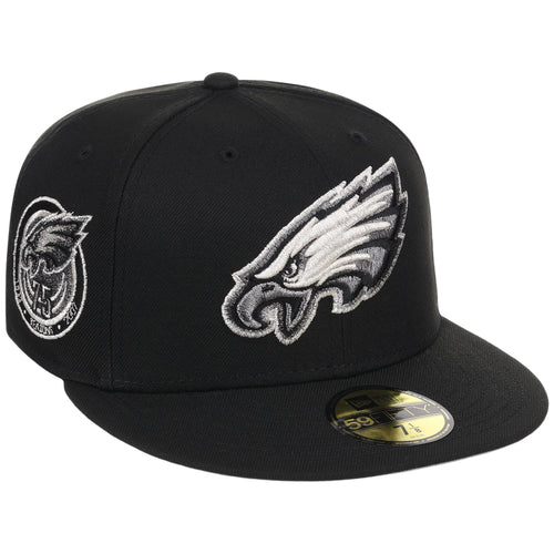 Philadelphia Eagles NFL Liquid Titanium New Era 59FIFTY
