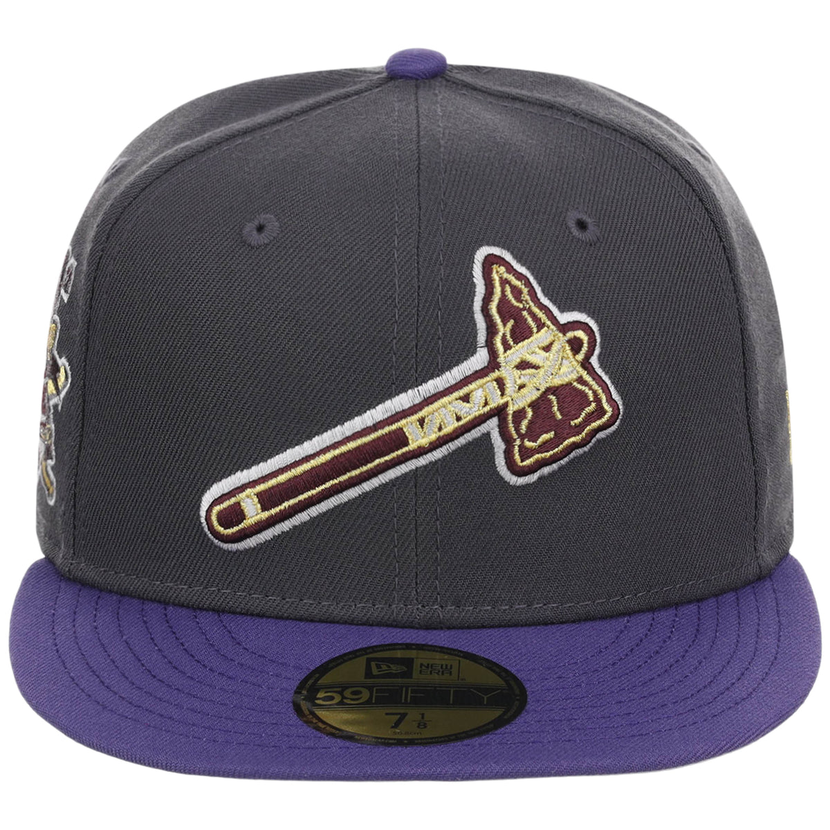 Atlanta Braves MLB Midnight Orchid New Era 59FIFTY