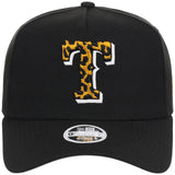 Texas Rangers Women's New Era 9FORTY Black x Cheetah A-Frame