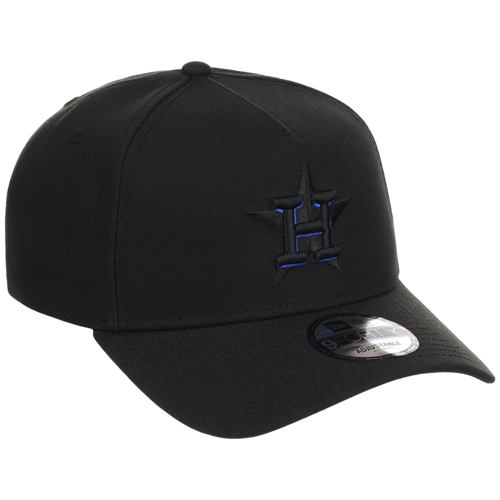 Houston Astros MLB Black x Royal FASHION CORE New Era 9FORTY A-Frame