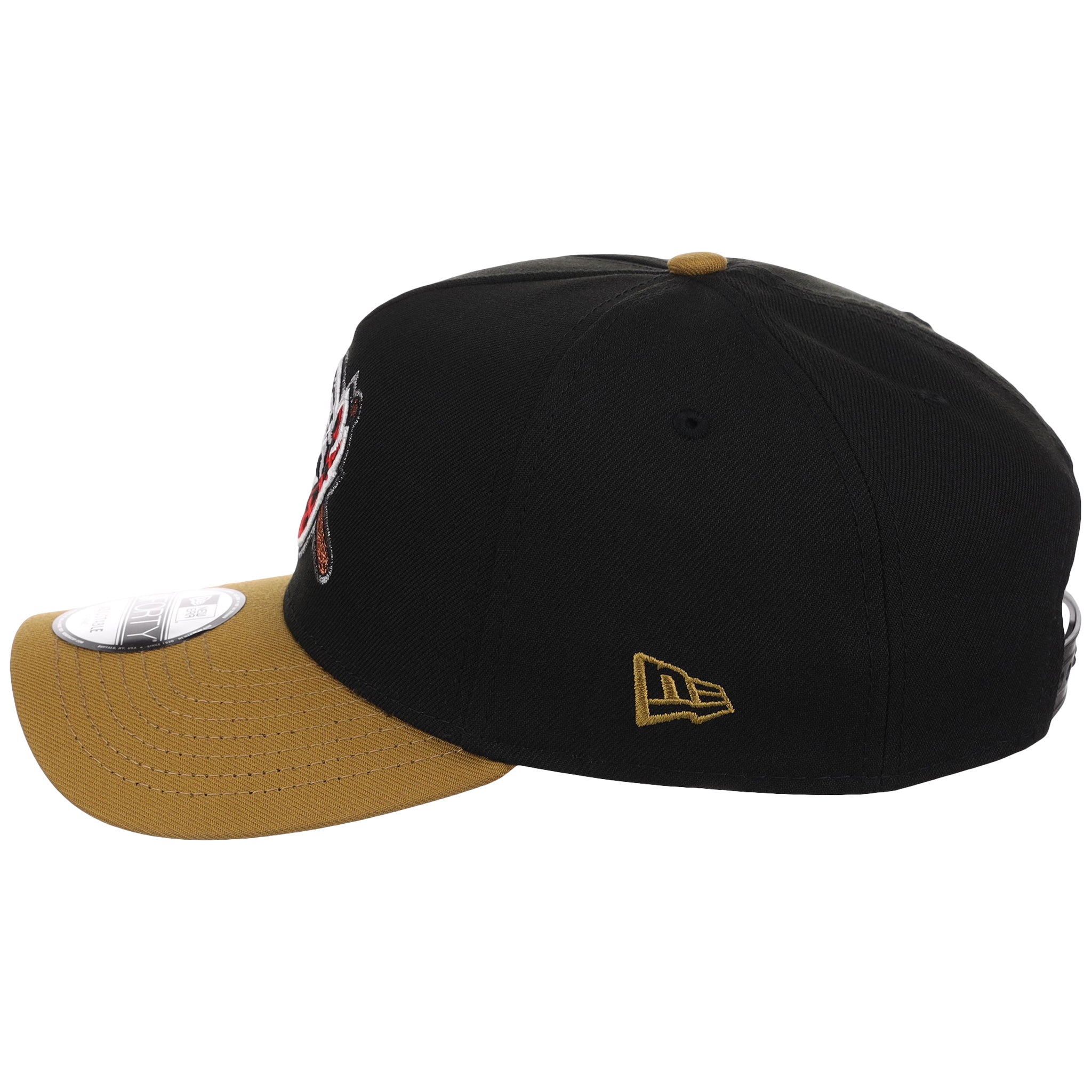 Pittsburgh Pirates MLB Flipmode 2.0 New Era 9FORTY A-Frame (Black/Gold/Gray)