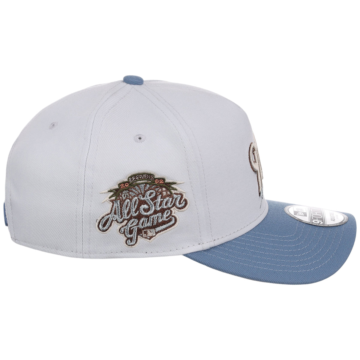 Milwaukee Brewers MLB Faded Spur New Era 9FORTY A-Frame