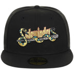 Tucson Sidewinders Phoenix Crown the City New Era 59FIFTY (Black/Black)