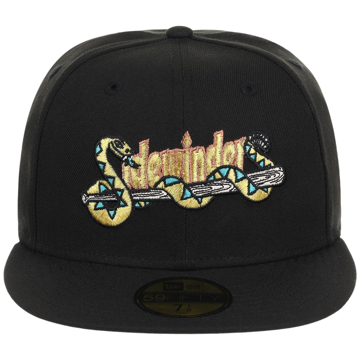 Tucson Sidewinders Phoenix Crown the City New Era 59FIFTY (Black/Black)